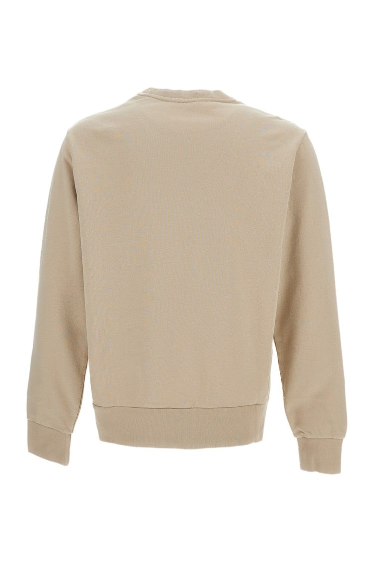 Polo Ralph Lauren Cotton Crewneck Sweatshirt With Ribbed Knit Details