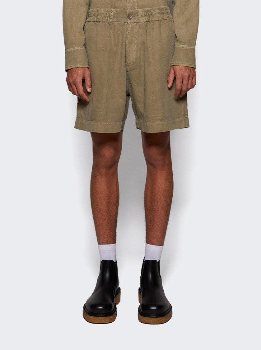 The Elder Statesman Early Dawn Crop Short New Olive