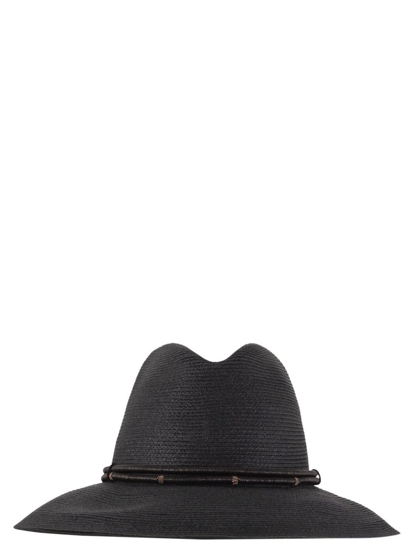 Brunello Cucinelli Fedora Made Of Hemp And Techno Cotton