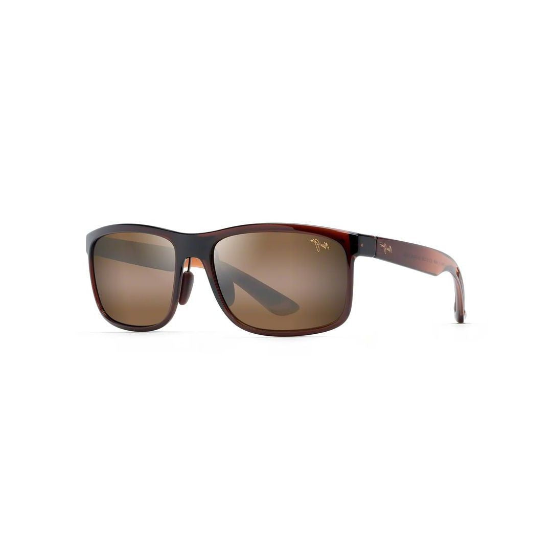 Maui Jim Huelo Gradient Rectangular Frame Sunglasses With Subtle Branding