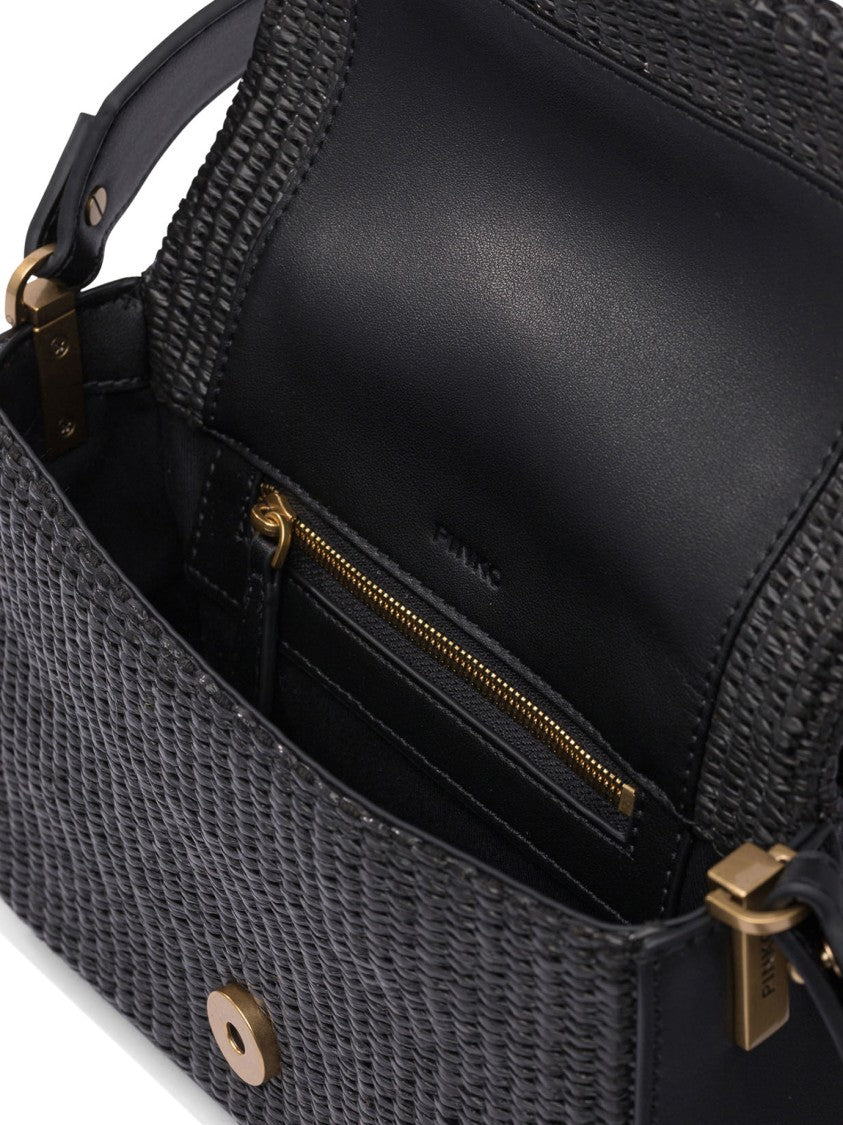 Pinko Shoulder Bag With Woven Design