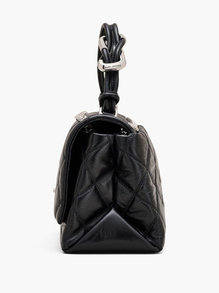 Marc Jacobs Quilted Leather Shoulder Bag With Knot Detail