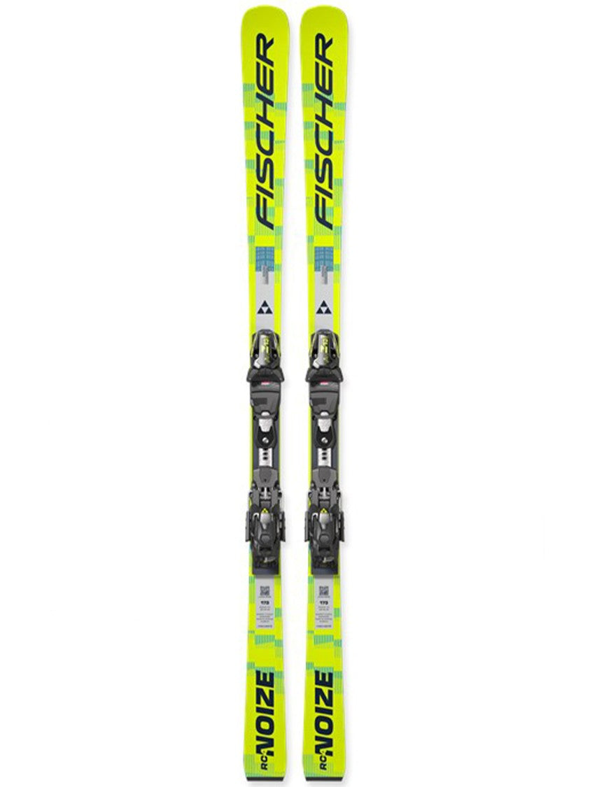 Fischer Rc4 Noize M-Plate Neon Yellow Skis