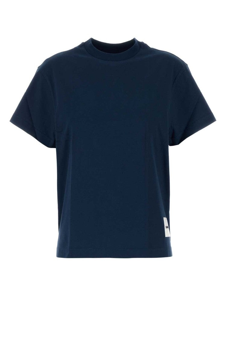Jil Sander Blue Cotton T-Shirt Set
