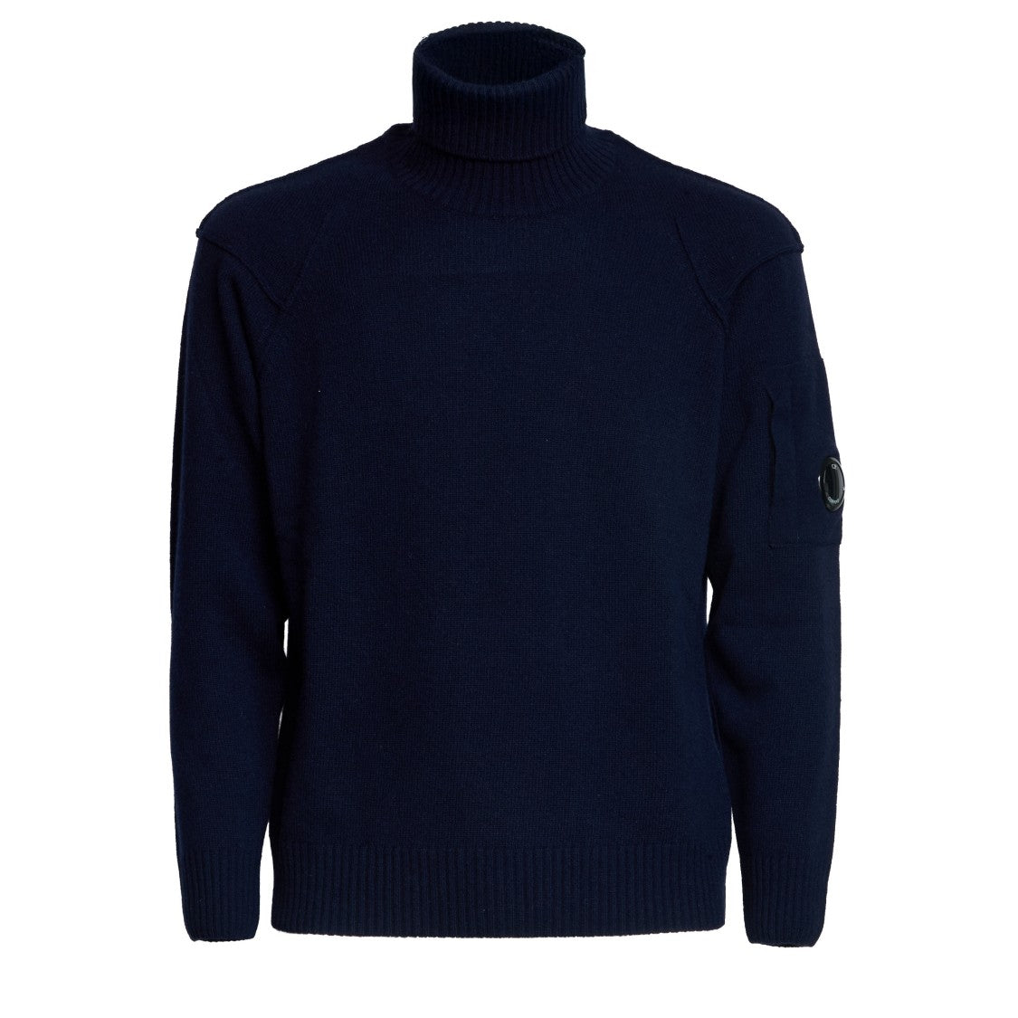 C.P. Company Turtle Neck In Lambswool Grs Knit