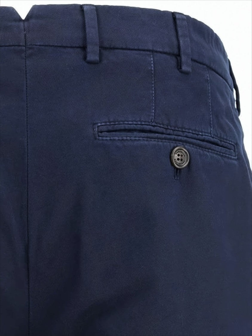 Brunello Cucinelli Refined Tailored Straight Pants With Button Details