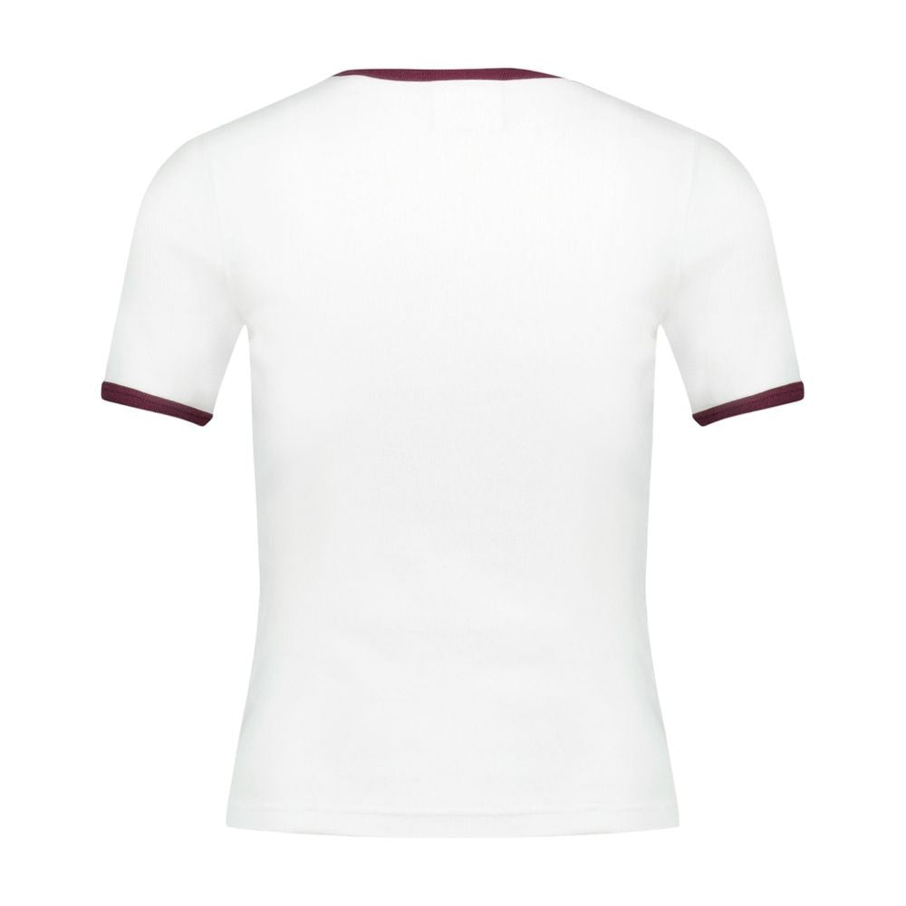 Courrèges Signature T-Shirt - Cotton - White
