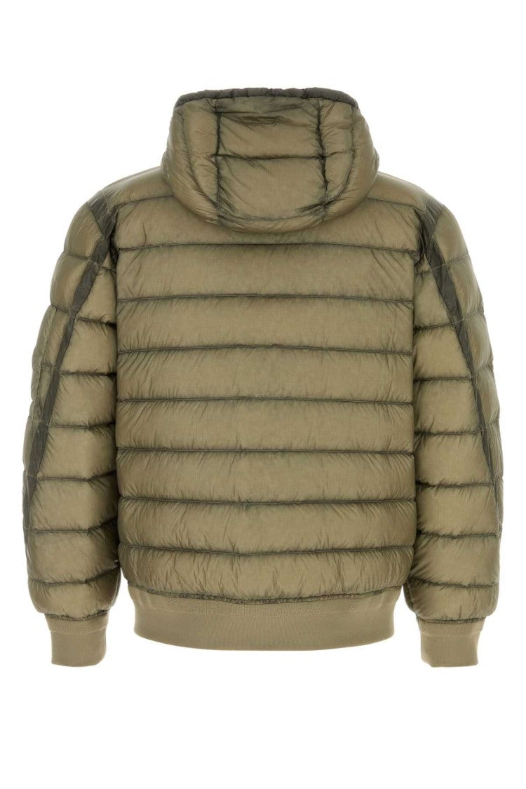 C.P. Company Army Green Nylon Down Jacket