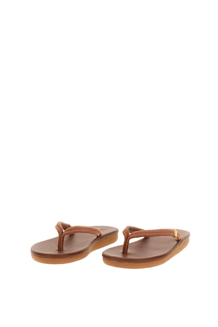 Ancient Greek Sandals Tan Saionara Rope Leather Flip Flops