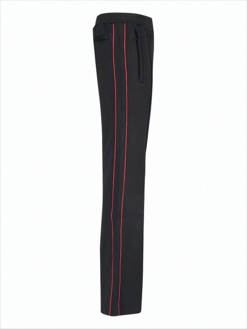 Diesel Straight-Leg Pants With Red Piping