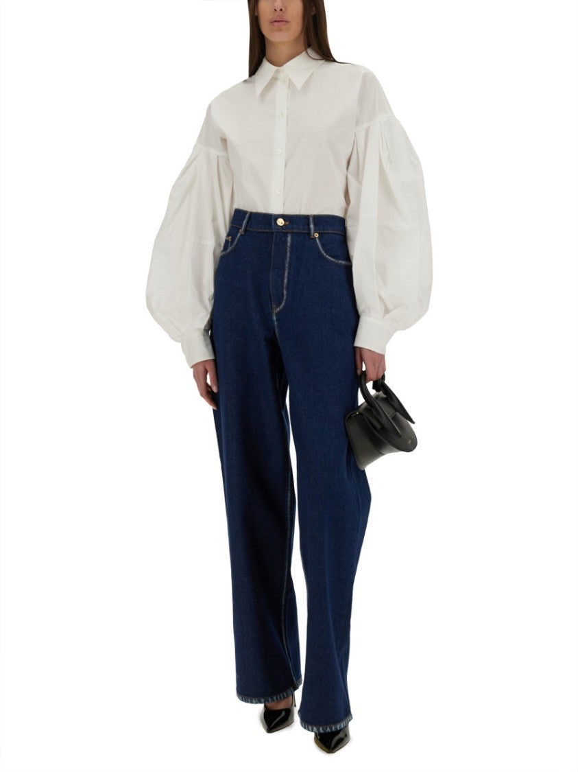 Nina Ricci Shirt With "Cocoon" Sleeves