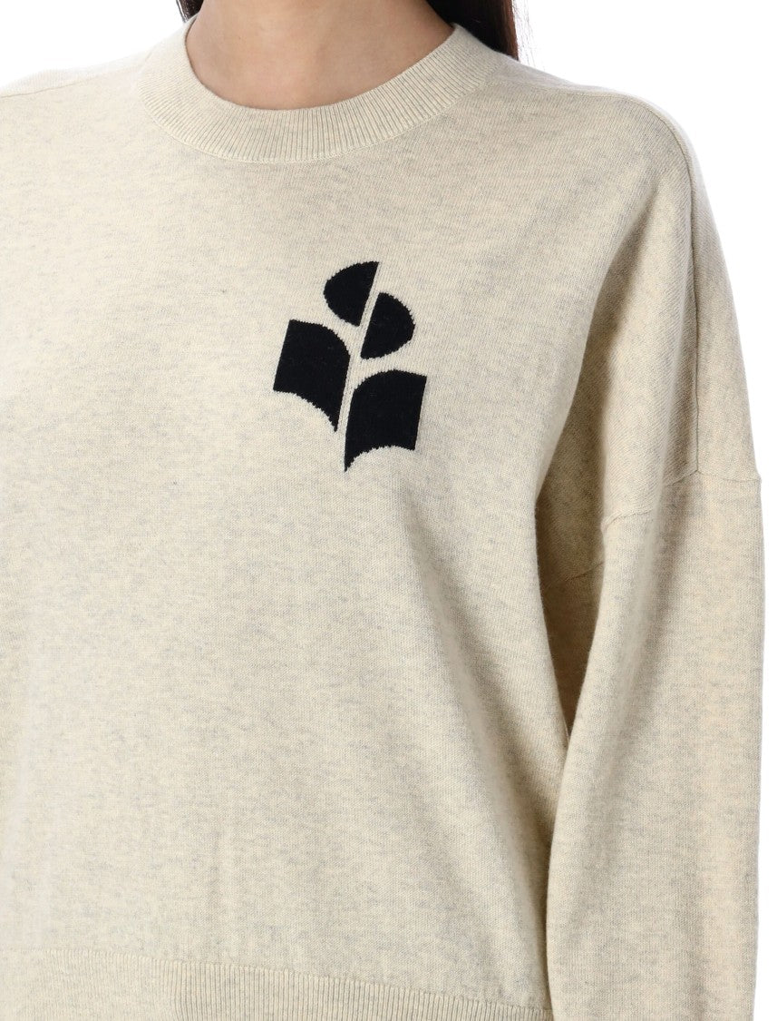 Isabel Marant Étoile Marisans Relaxed-Fit Cotton-Wool Blend Sweater
