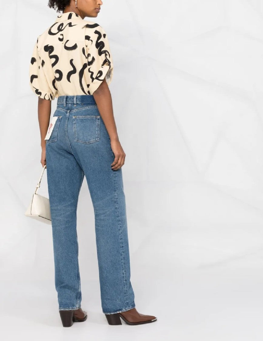 Golden Goose Golden Kim Medium Washed Denim