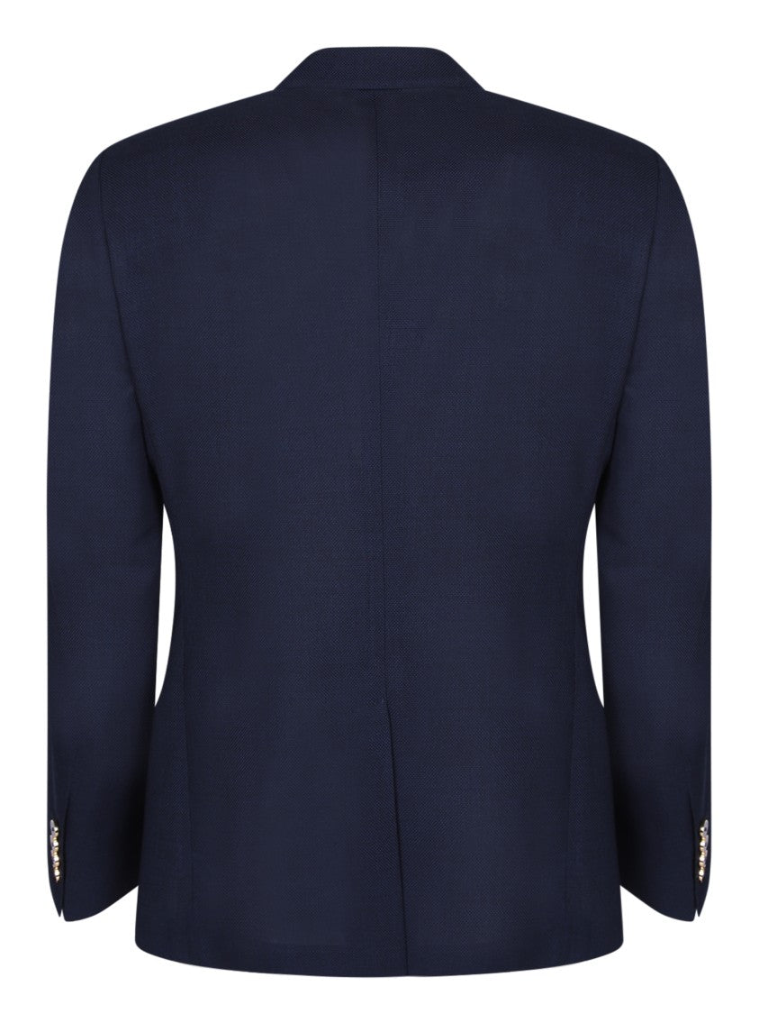 Dolce & Gabbana Double-Breasted Wool Blazer