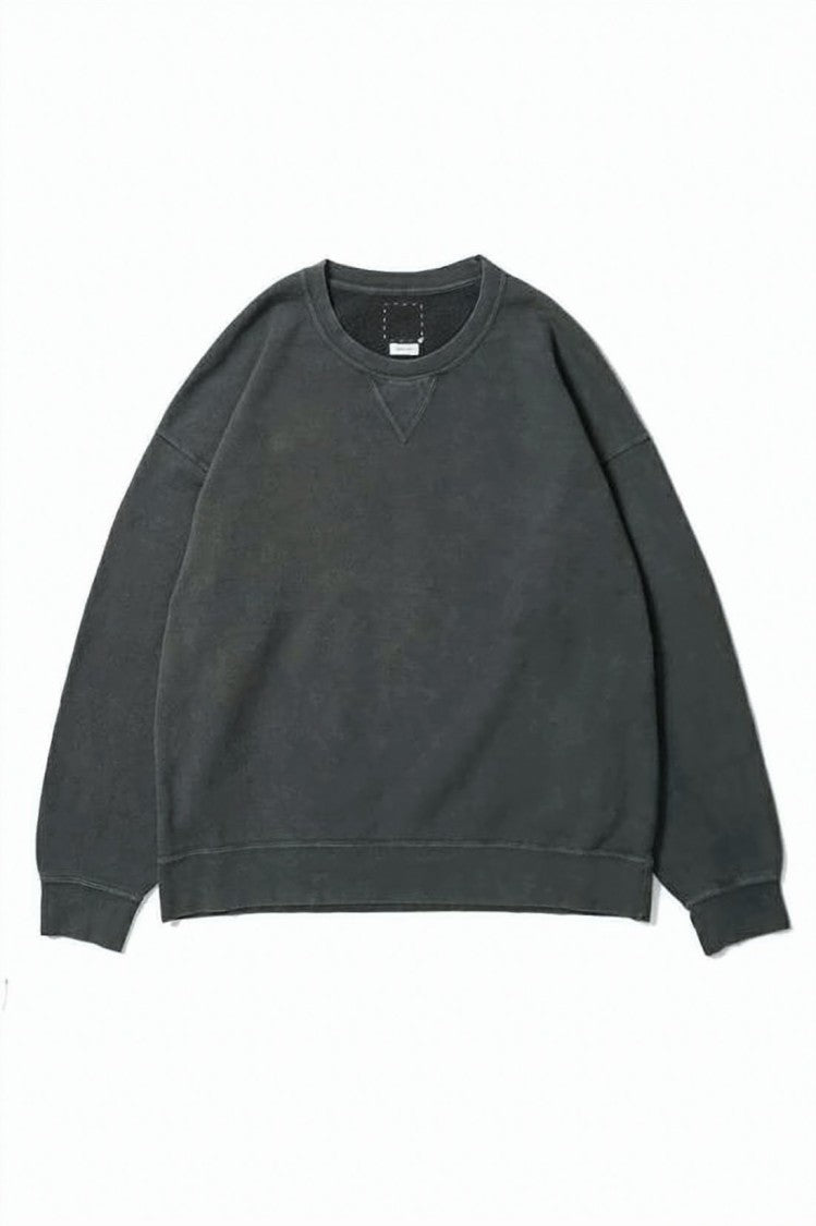 Celine Soft Vintage Grey Crew Neck Sweatshirt