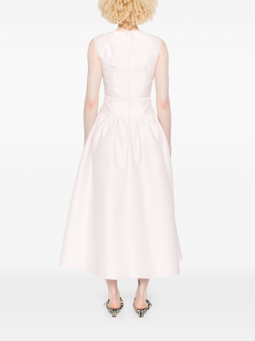 Self-Portrait Taffeta Midi Dress