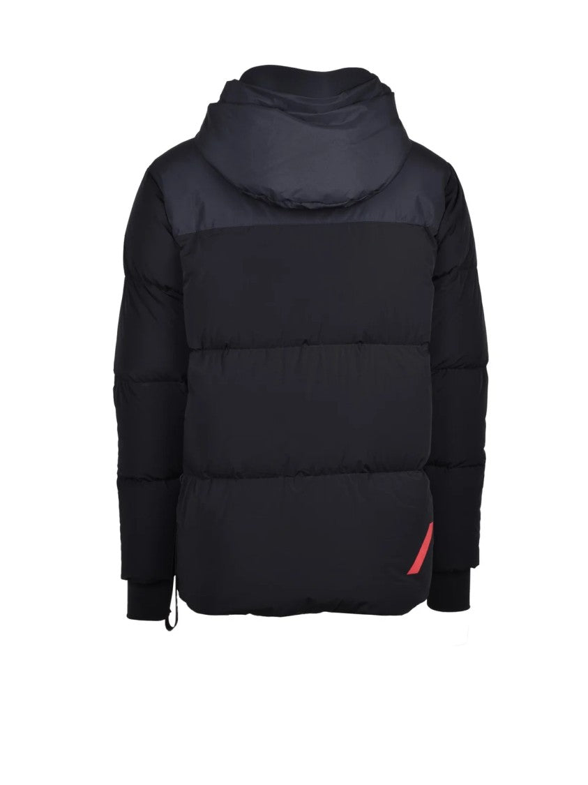 After Label Black Galena Technical Padded Polyester Down Jacket