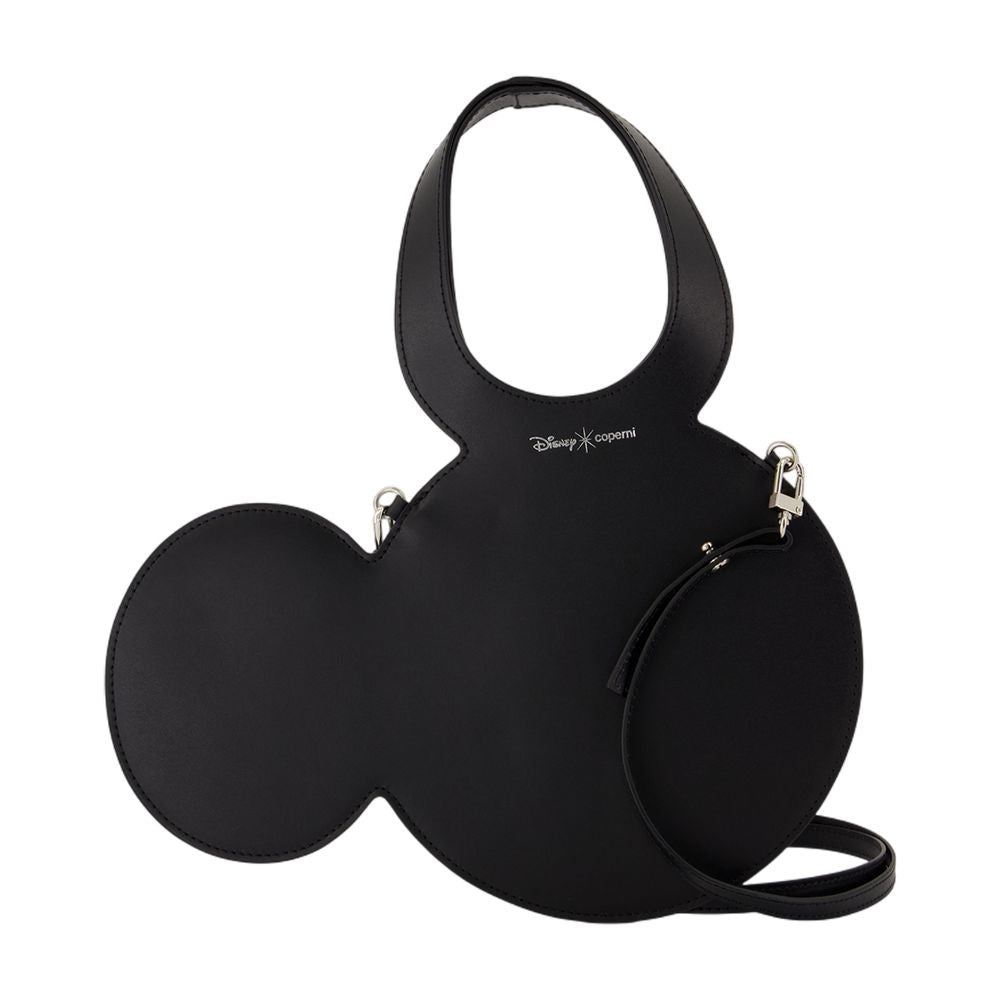 Coperni Baby Mickey Shopper Bag - Leather - Black