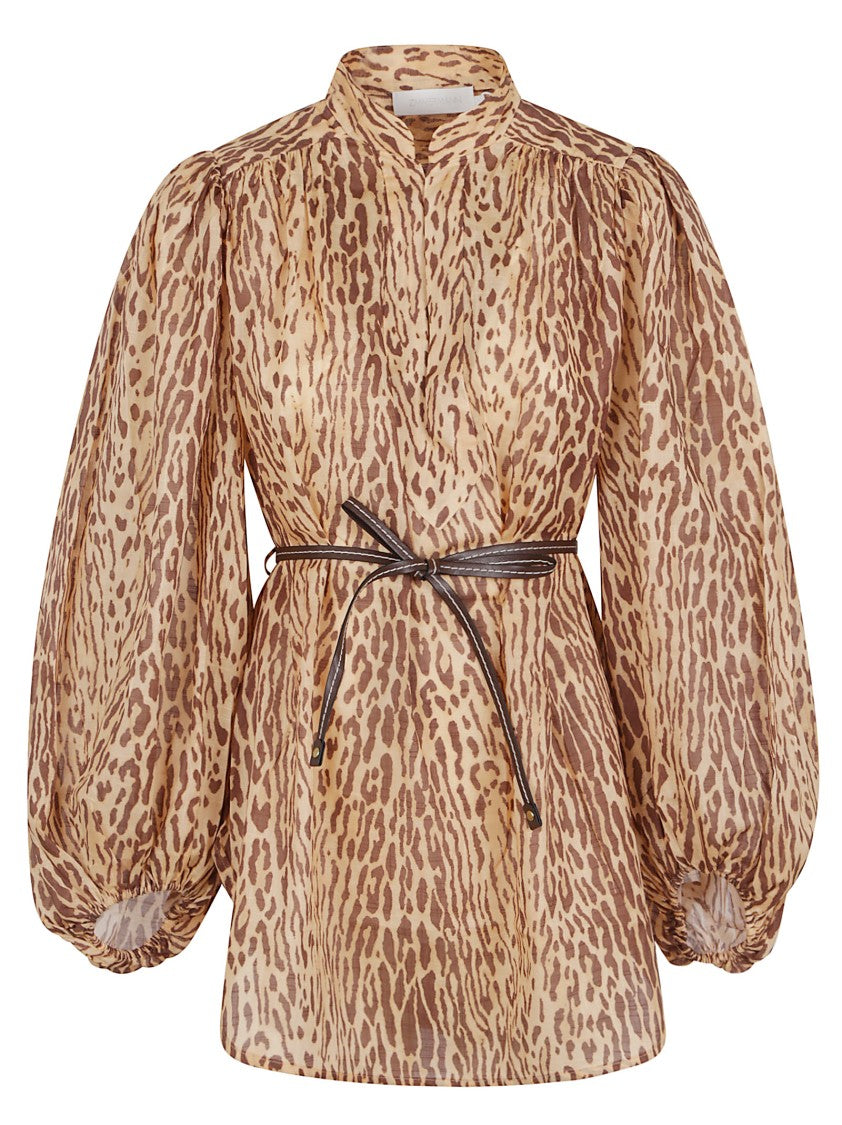 Zimmermann Cascadian Tunic With Deep V-Neckline