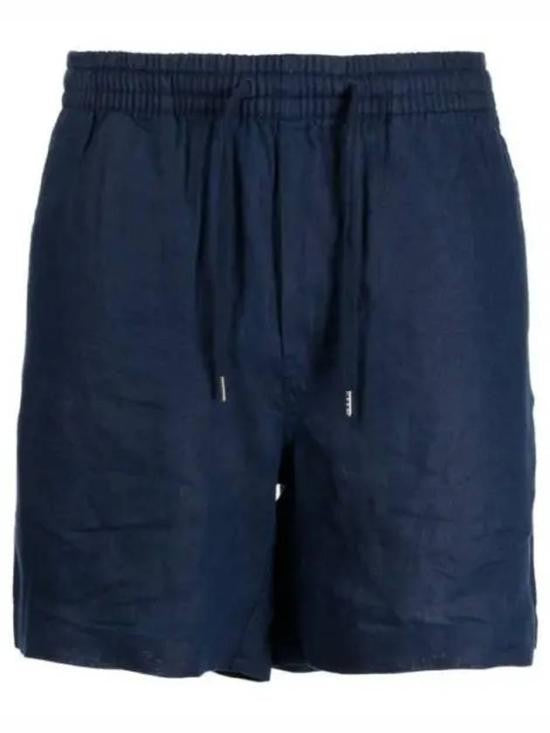 Polo Ralph Lauren Relaxed Fit Linen Shorts With Elastic Waistband