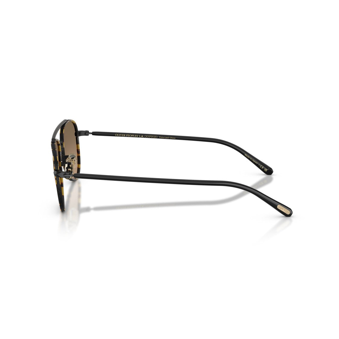 Oliver Peoples 0Ov1372st Aviator Sunglasses With Gradient Lenses And Titanium Frame