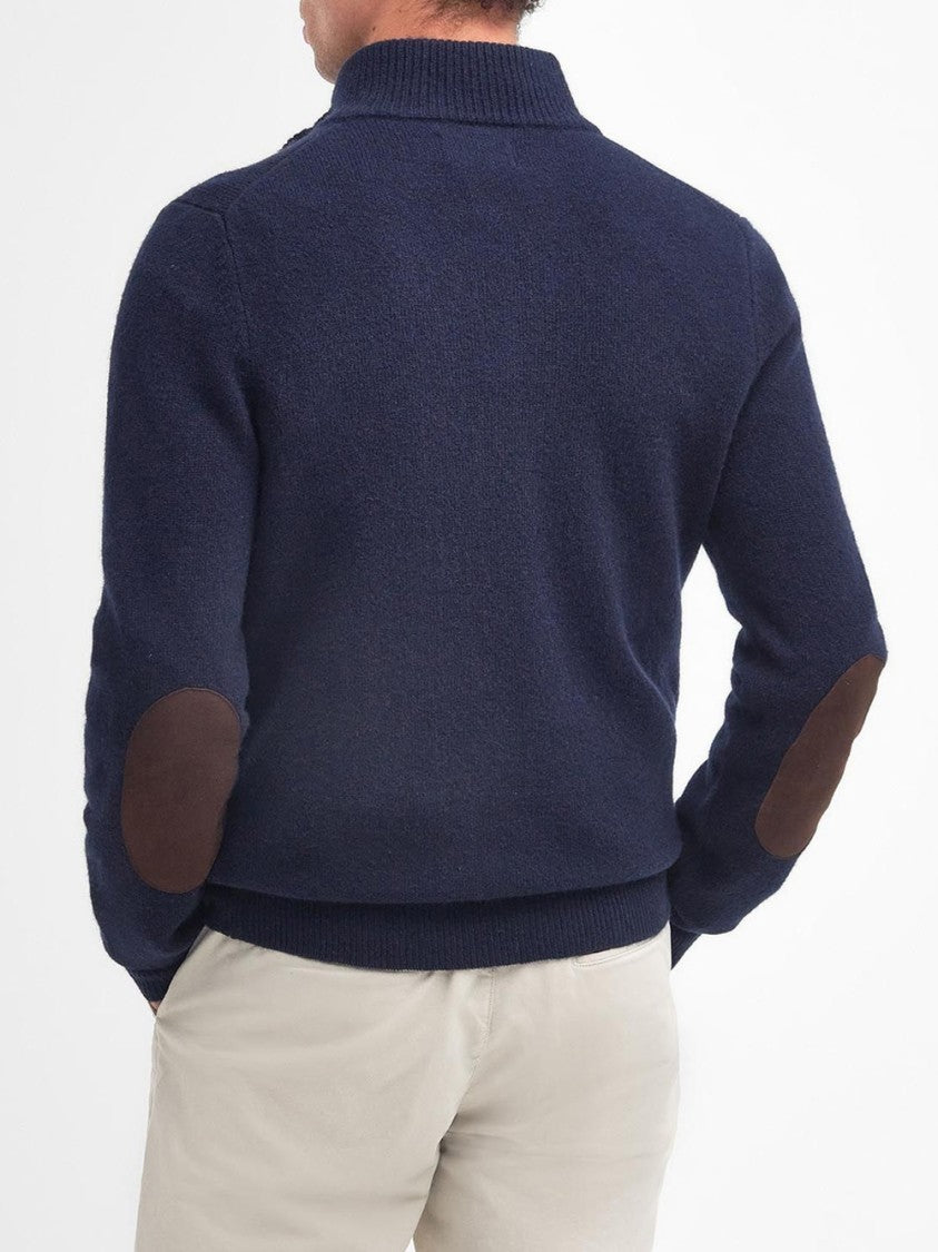 Barbour Essential Patch Half Zip Sweater