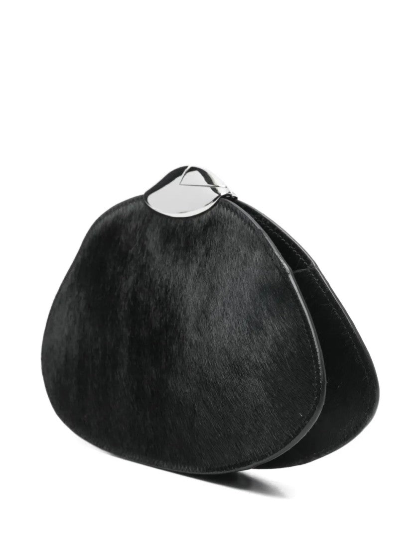 Benedetta Bruzziches Structured Handbag With Top Handle And Detachable Shoulder Strap