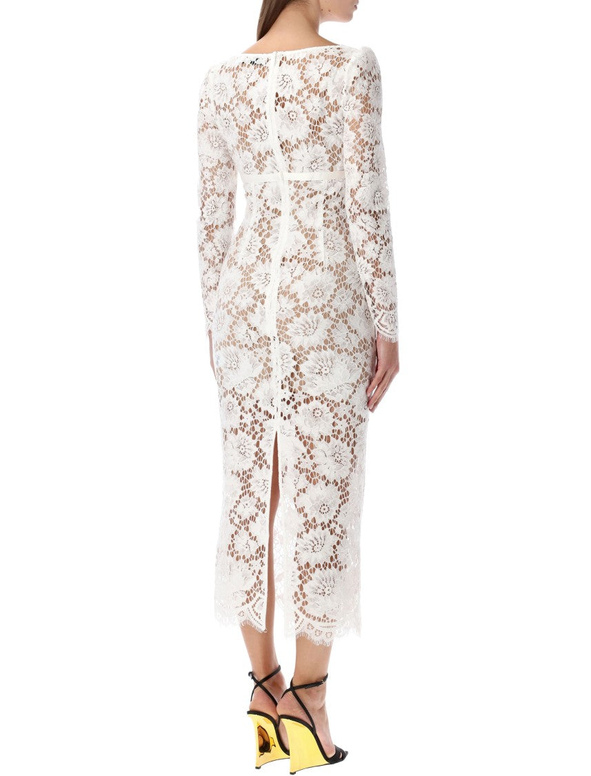 Self-Portrait Lace Midi Dress