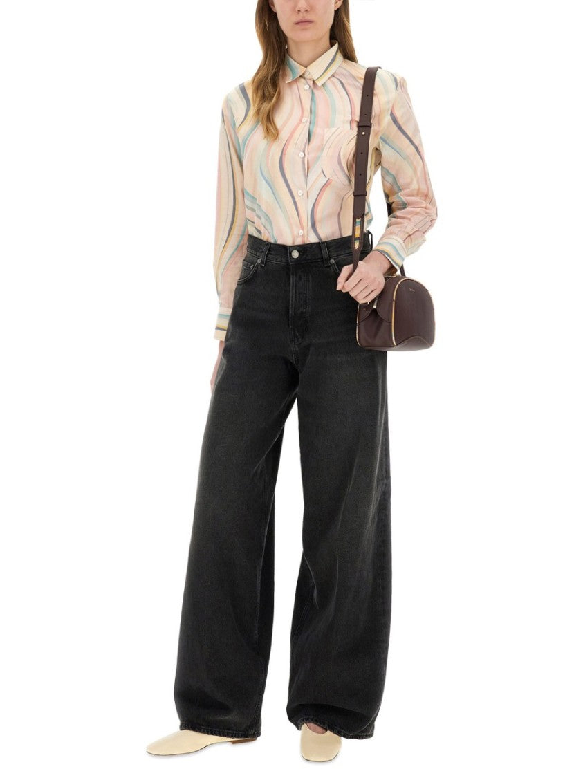 Ps Paul Smith "Faded Swirl" Print Shirt