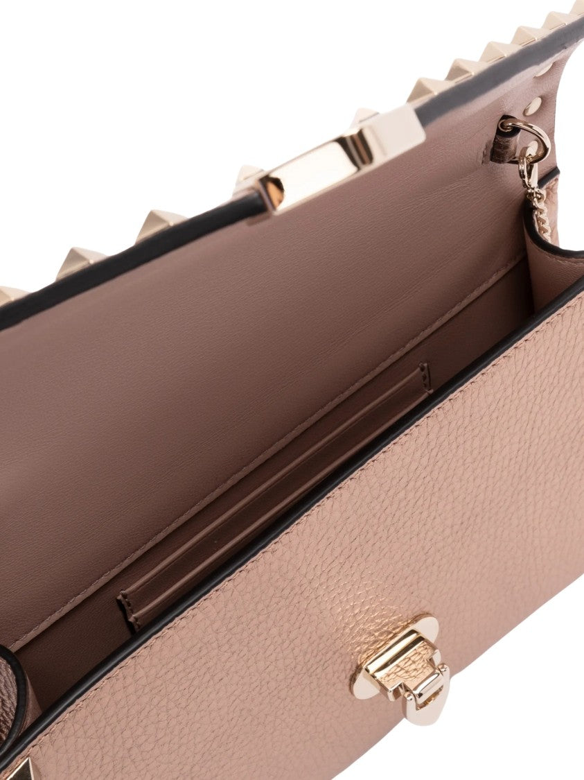 Valentino Mini Bag Envelope Metallic Studded Mini Bag