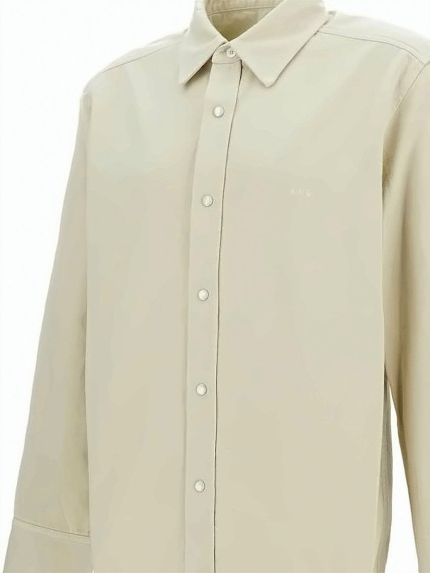 A.P.C. Classic Neutrals Long-Sleeve Shirt