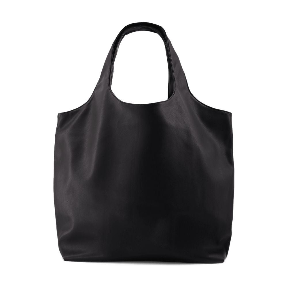 A.P.C. Spacious Black Synthetic Leather Tote