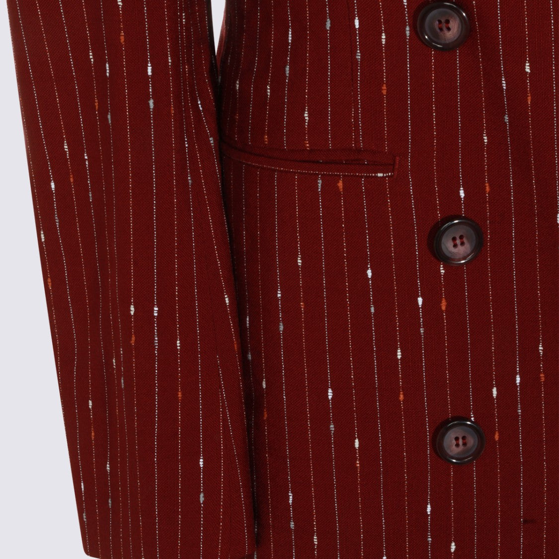 Dolce & Gabbana Tailored Double-Breasted Pinstriped Jacket