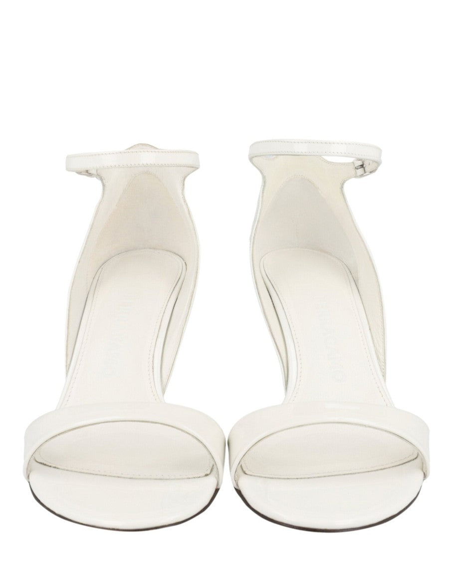 Ferragamo Vidette Patent Leather Wedge Sandals