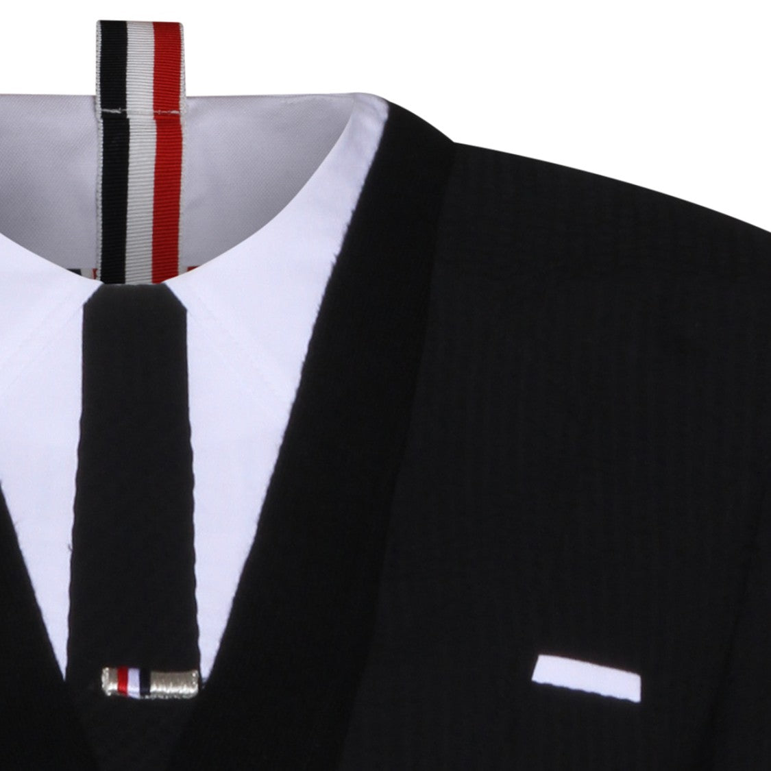 Thom Browne Tailored Black Mini Dress