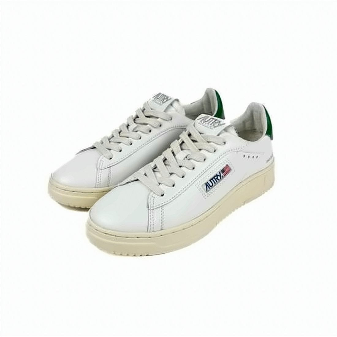Autry Low-Top Sneakers With Smooth White Leather And Contrast Details