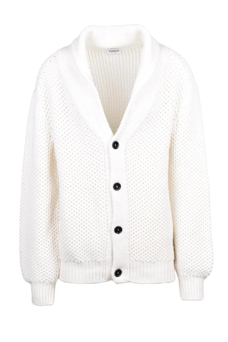 Dondup Tricot Cardigan - White