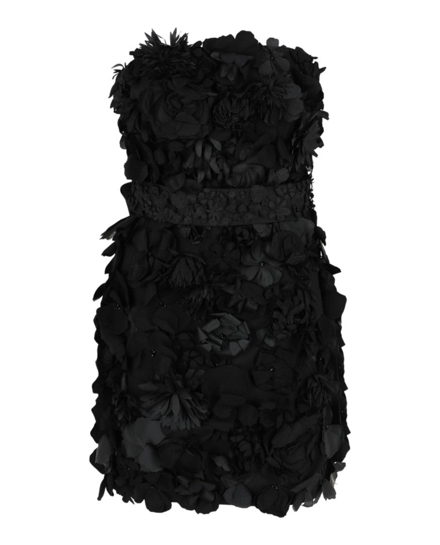 Givenchy Bustier Embriodered Flower Dress