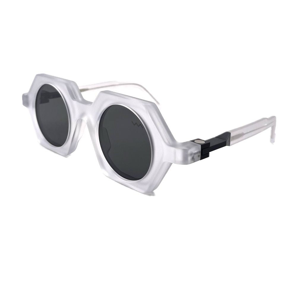 Vava Bl0047 Black Label Contemporary Round Sunglasses