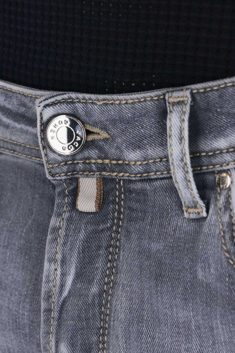 Jacob Cohen Scott Carrot Fit Grey Comfort Jeans