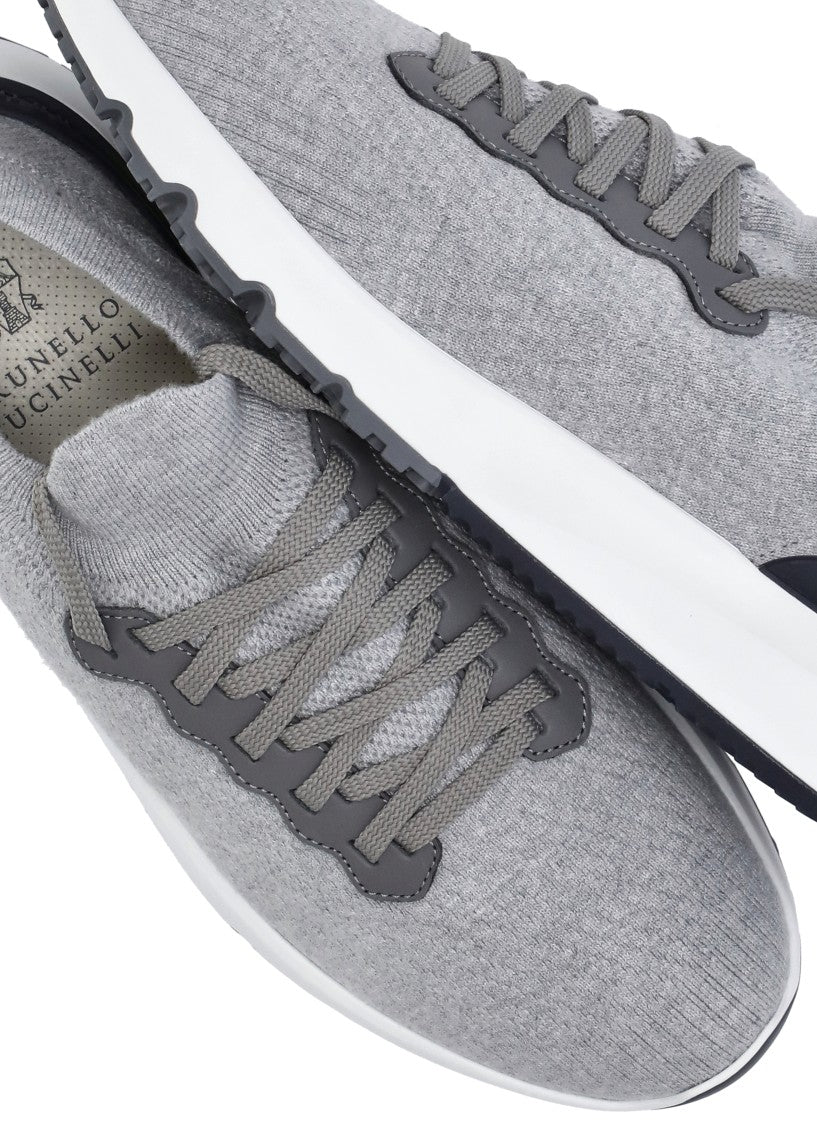 Brunello Cucinelli Knitted Runners Sneakers
