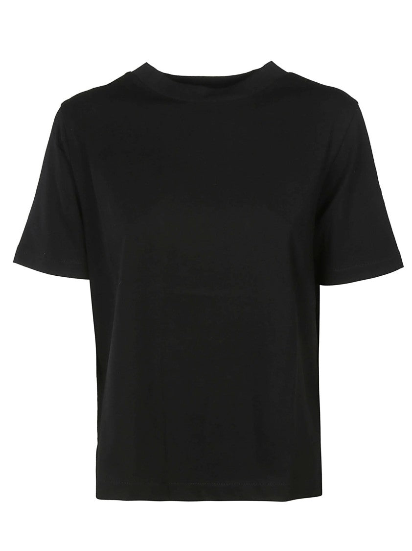 Aragona T-Shirt R-Neck Black Cotton T-Shirt
