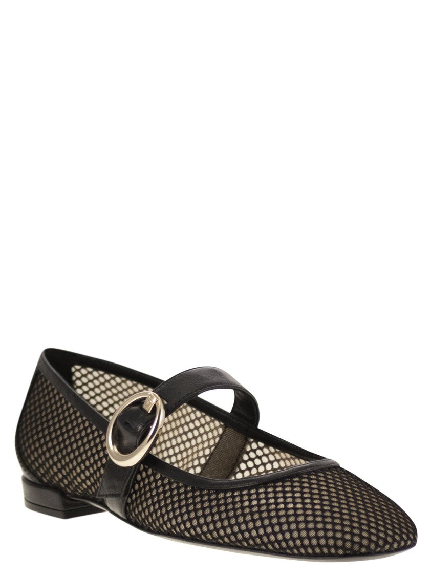 Stuart Weitzman Arabella - Ballerina With Buckle