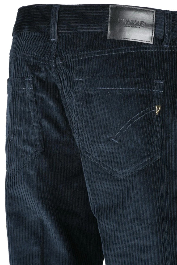 Dondup Velvet Koons Jewel Pants - Blue