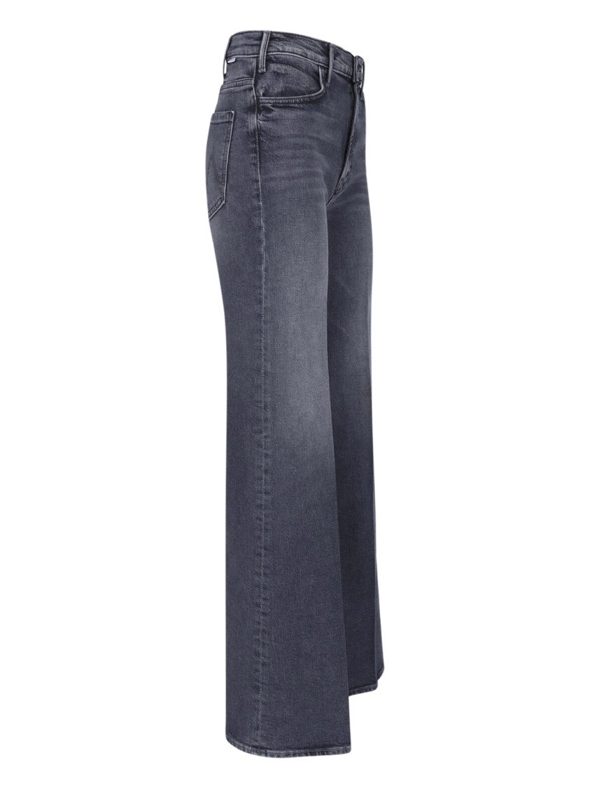 Mother High-Waisted Flared Denim Jeans With Retro-Inspired Silhouette