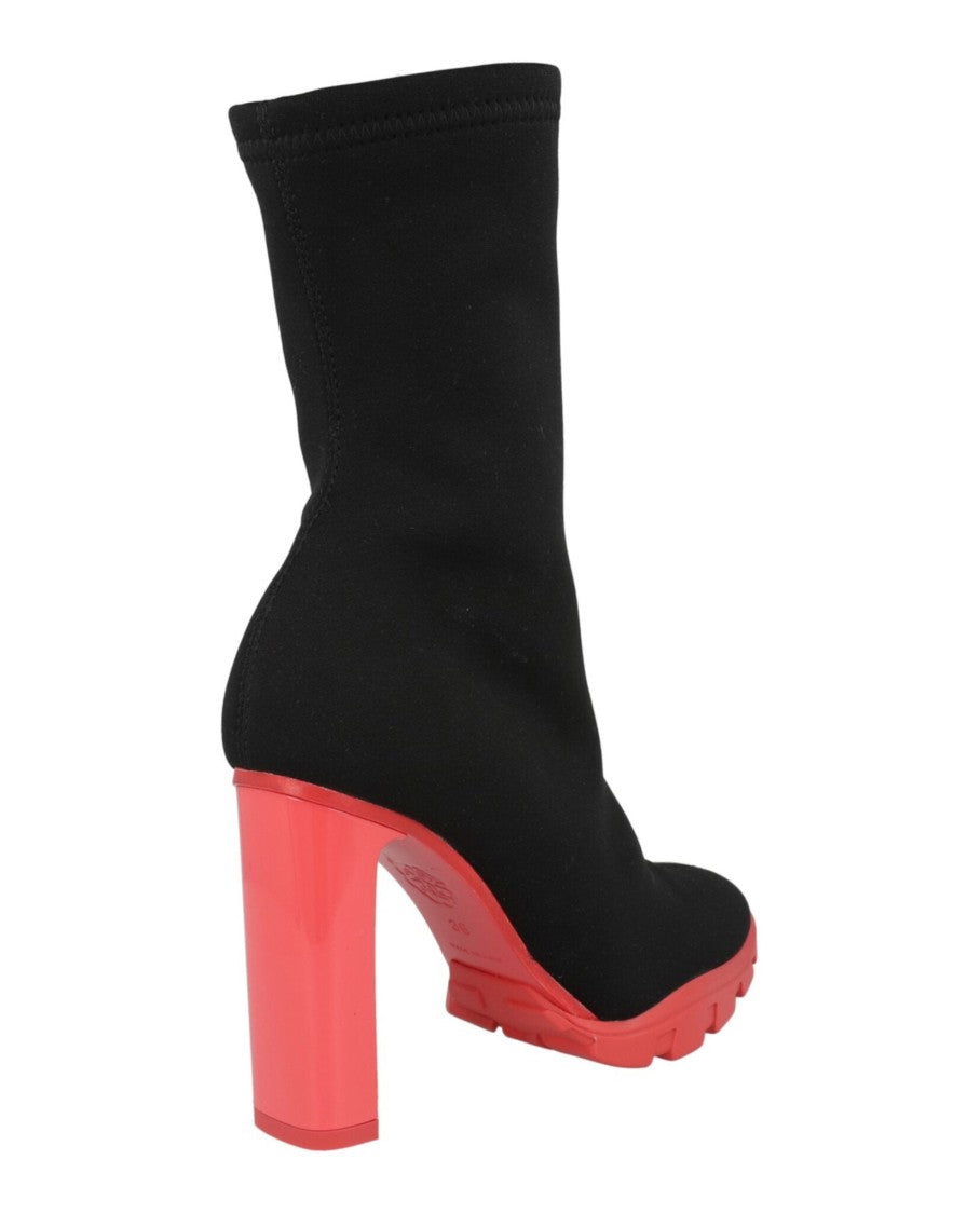 Alexander Mcqueen Slim Tread Ankle Boots