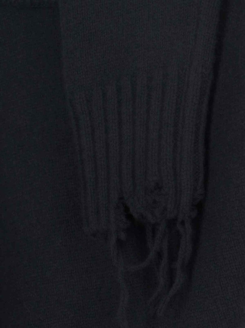 Low Classic Damage Crop Sweater – Black