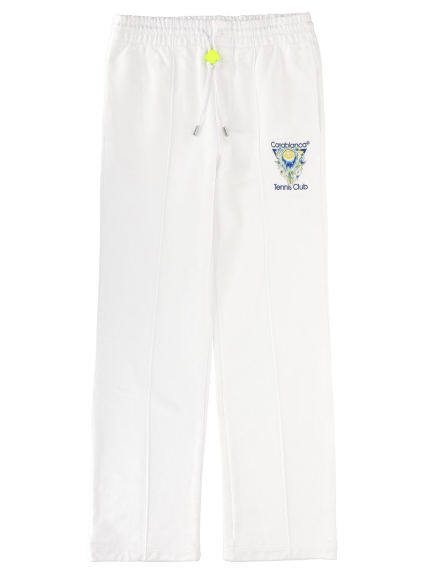 Casablanca Tennis Club Icon Organic Cotton Sweatpants