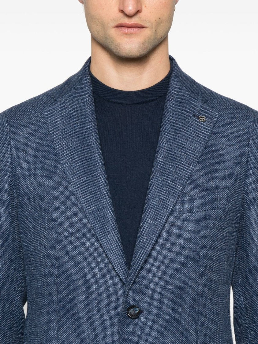 Tagliatore Cerulean Blue Montecarlo Jacket