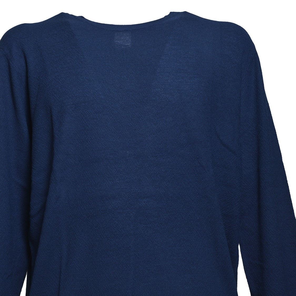 Aspesi Blue Virgin Wool Crewneck Sweater